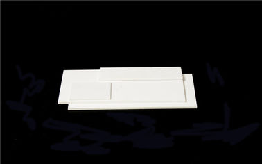 Placas de cobertura cerâmicas da resistência de fogo, placa high-density 100 * 100 * 20mm do zircônio