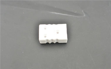 Bloco de terminais cerâmico de isolamento da alumina, secando o bloco de conector da porcelana da imprensa