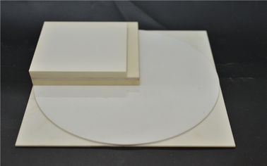 Folha cerâmica da alumina da isolação, placas cerâmicas de alta temperatura refratárias