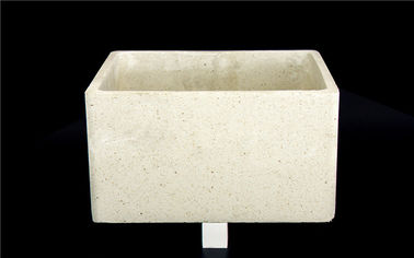 A mobília refratária da estufa da bandeja cerâmica da alumina para a fornalha personaliza o tamanho