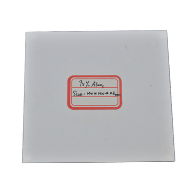 Placa cerâmica 9 Mohs da alumina de alta temperatura com 8,9 expansão térmica de X 10-6/K