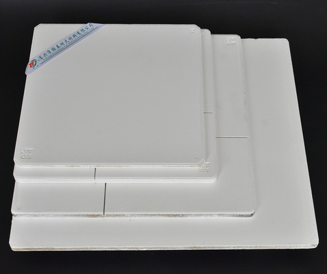 Placa de sinterização refratária de alta resistência Resistência a altas temperaturas para queima de núcleos de ferrita