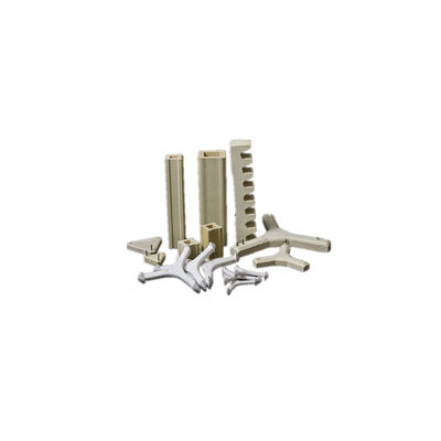 Relação de Poisson 0,25 Bandeja de cerâmica de óxido de alumínio Apresentando rigidez dielétrica de 18 a 20 KV por milímetro e resistência à flexão de 200 a 400 MPa