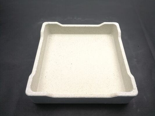 Porosidade aparente 15-20 por cento cordierite mullite refratário sagger projetado para distribuição de calor e estabilidade mecânica