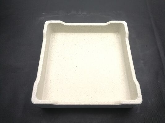 Porosidade aparente 15-20 por cento cordierite mullite refratário sagger projetado para distribuição de calor e estabilidade mecânica