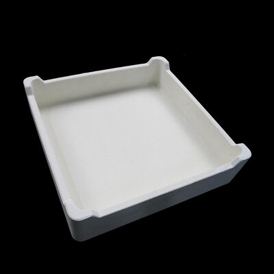 Resistente a altas temperaturas Saggar refratário Composto de cordierita-mullita e resistente à alta umidade Perfeito para fornos industriais