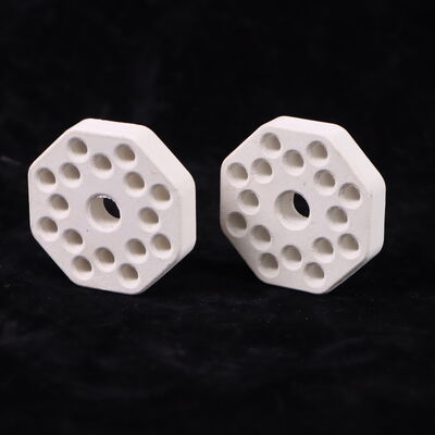 Resistência ao choque térmico 250 Mullite Cerâmica com coeficiente de expansão térmica de 4,5 a 5,5 × 10−6 por Kelvin e dureza de 7 a 8 Mohs Usado em sistemas de proteção térmica