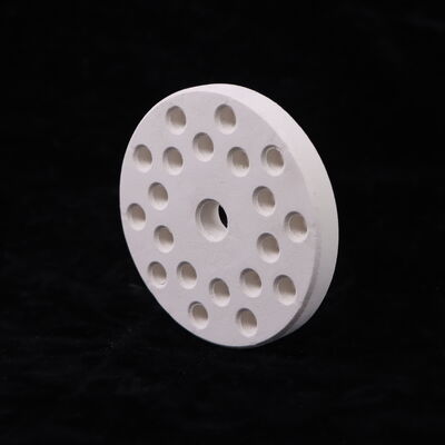 Material cerâmico avançado de mulita com densidade de 2,2 a 2,4 g/cm³ oferecendo excelente resistência química e estabilidade térmica