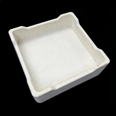 Sagger refratário de superfície lisa proporcionando alta estabilidade e durabilidade para isolamento térmico durante operações de queima