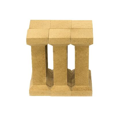 Condutividade térmica de 3,5 a 4,5 W por metro Kelvin Cerâmica de mulita Adequada para aplicações de alta temperatura e industriais