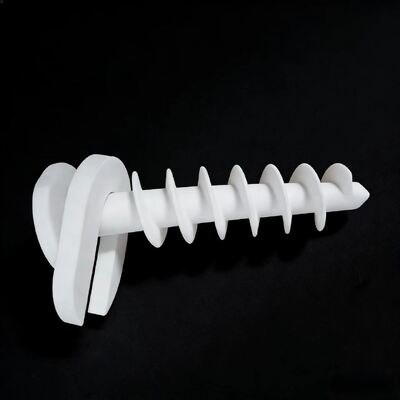 Densidade 3,75 a 3,9 gramas por centímetro cúbico Cerâmica de alumínio com Poissons Ratio 0,25 adequada para ferramentas de corte e substratos eletrónicos