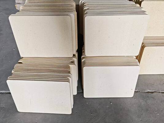 Prateleiras de forno de cordierita mullita não esmaltadas com borda lisa otimizadas para desempenho duradouro da prateleira do forno sob estresse térmico