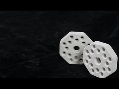 Disco cerâmico poroso industrial, placa cerâmica porosa de aquecimento de alumínio