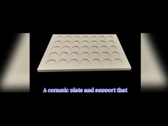 Refractário Cordierite Setter Plate Resistente ao Choque Térmico Para Metalurgia de Pó