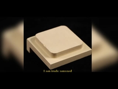 Placa de colocador de zircônio refratária a altas temperaturas